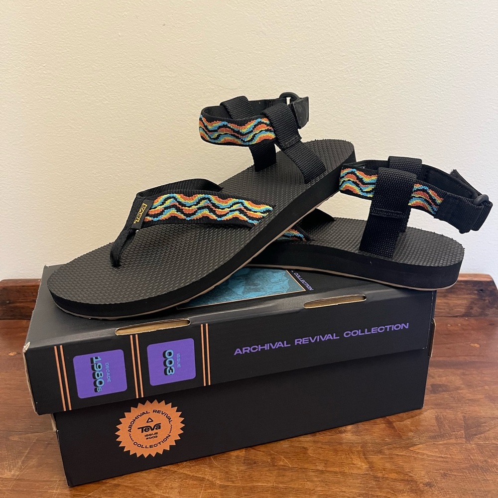 TEVA 80’s ARCHIVAL REVIVAL ORIGINAL SANDAL REVIVE 1153650 LTD ED NEW MENS SIZE 8